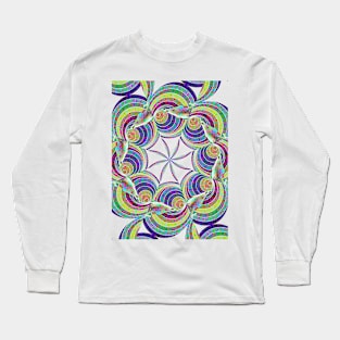 Rabbit Mandala Long Sleeve T-Shirt